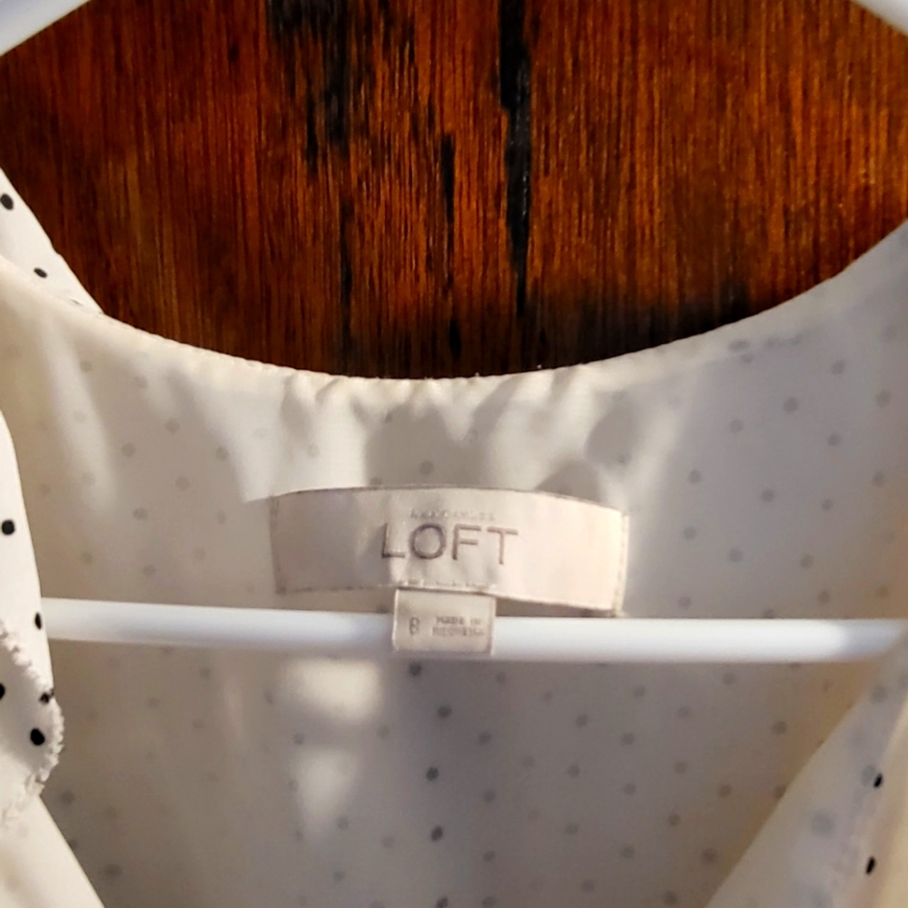 The Loft Polka-dot Dress
